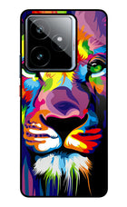 Lion Realme GT 7 Metal Case Back Cover by Casekaro