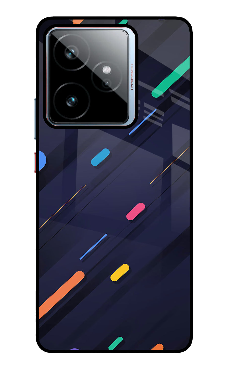 Abstract Design Realme GT 7 Back Cover, Metal case