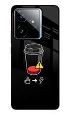 Coffee Realme GT 7 Metal Case Back Cover by Casekaro