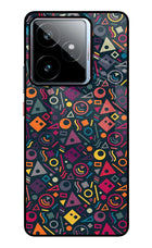 Geometric Abstract Realme GT 7 Metal Case Back Cover by Casekaro