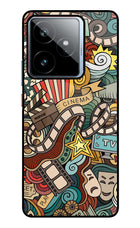 Cinema Abstract Realme GT 7 Metal Case Back Cover by Casekaro