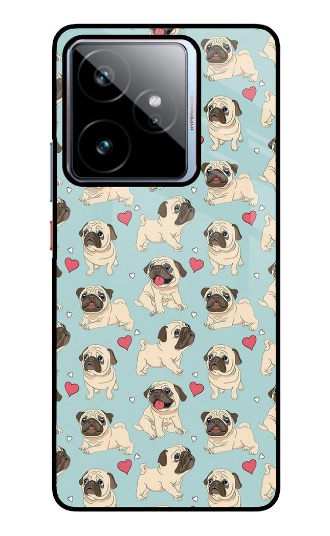 Pug Dog Realme GT 7 Metal Case Back Cover by Casekaro