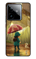 Rainy Day Realme GT 7 Metal Case Back Cover by Casekaro