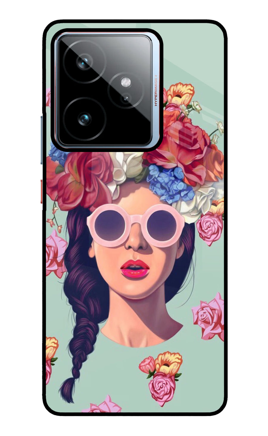Pretty Girl Realme GT 7 Back Cover, Metal case