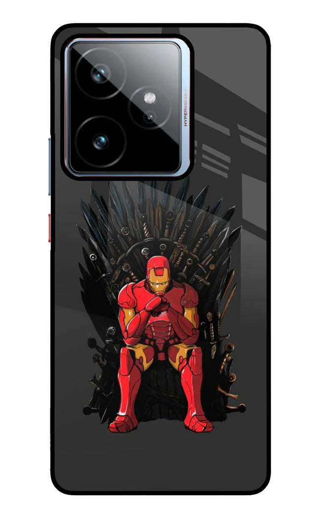 Ironman Throne Realme GT 7 Metal Case Back Cover by Casekaro