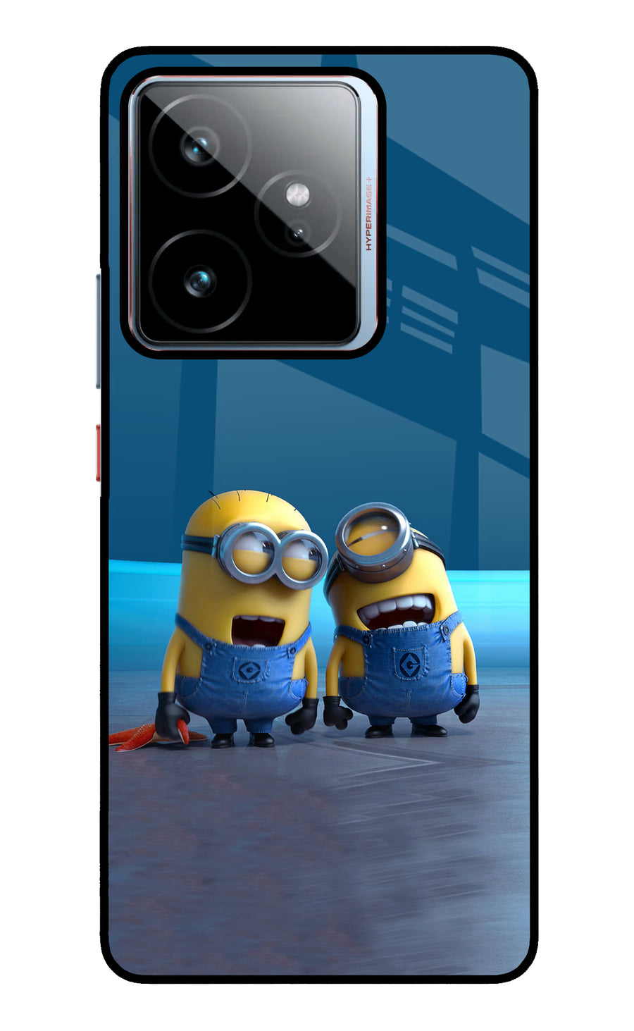 Minion Laughing Realme GT 7 Back Cover, Metal case