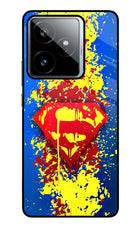 Superman logo Realme GT 7 Metal Case Back Cover by Casekaro