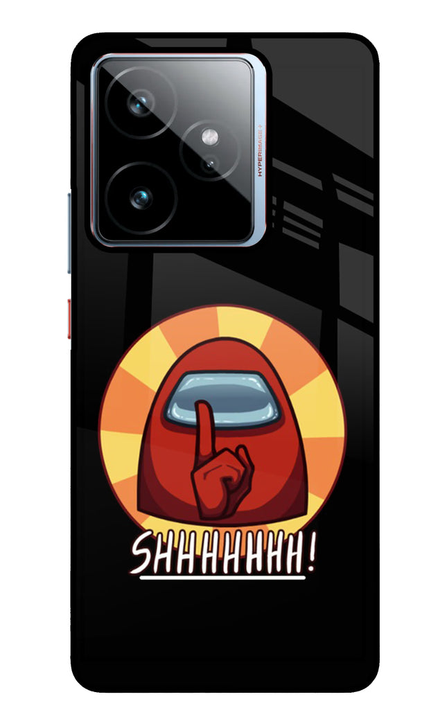 Among Us Shhh! Realme GT 7 Metal Case Back Cover by Casekaro