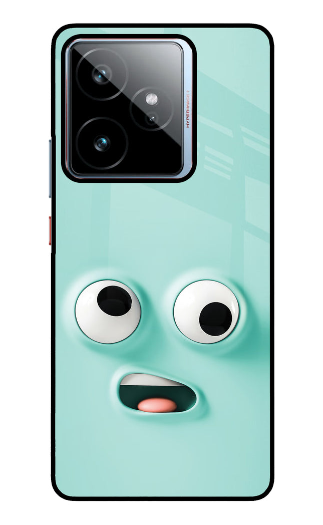 Funny Cartoon Realme GT 7 Metal Case Back Cover by Casekaro