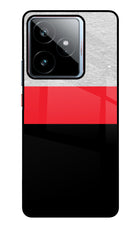 Tri Color Pattern Realme GT 7 Metal Case Back Cover by Casekaro