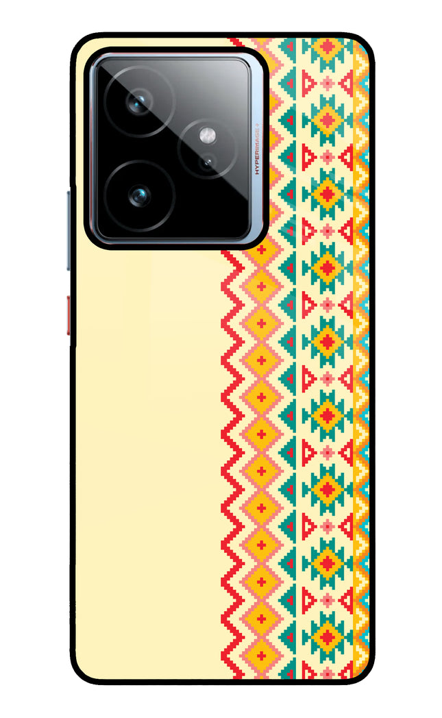 Ethnic Seamless Realme GT 7 Metal Case Back Cover by Casekaro