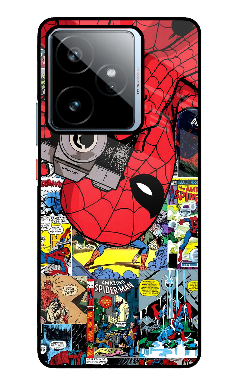 Spider Man Realme GT 7 Back Cover, Metal case