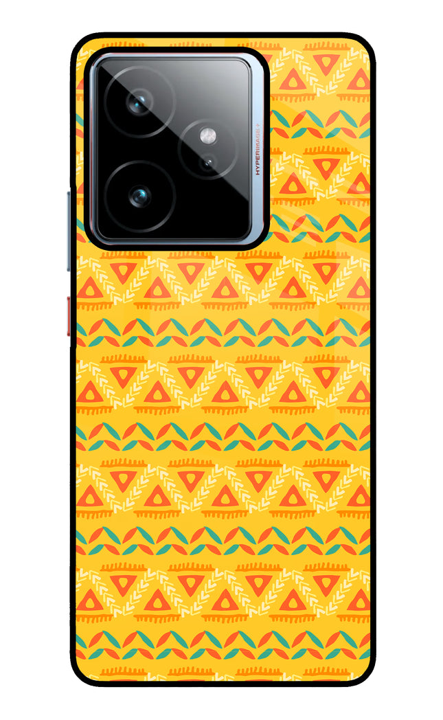 Tribal Pattern Realme GT 7 Metal Case Back Cover by Casekaro