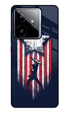 Captain America Marvel Art Realme GT 7 Metal Case Back Cover by Casekaro