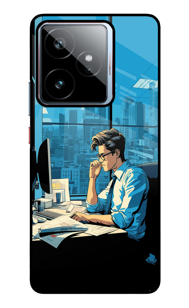 Focused Hustler (AI Generated) Realme GT 7 Metal Case Back Cover by Casekaro