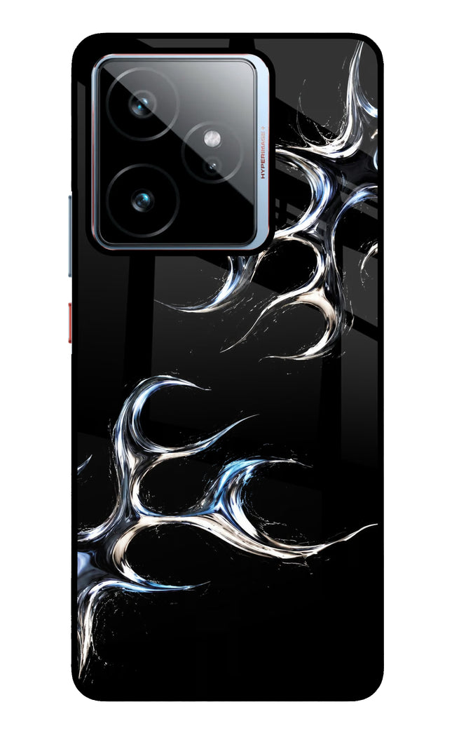 Chrome Tribal Realme GT 7 Metal Case Back Cover by Casekaro
