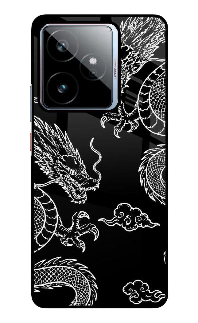 Twin Dragons Realme GT 7 Metal Case Back Cover by Casekaro