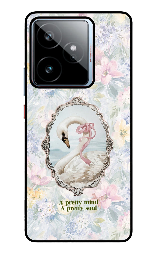 Pretty Mind Pretty Soul Realme GT 7 Metal Case Back Cover by Casekaro