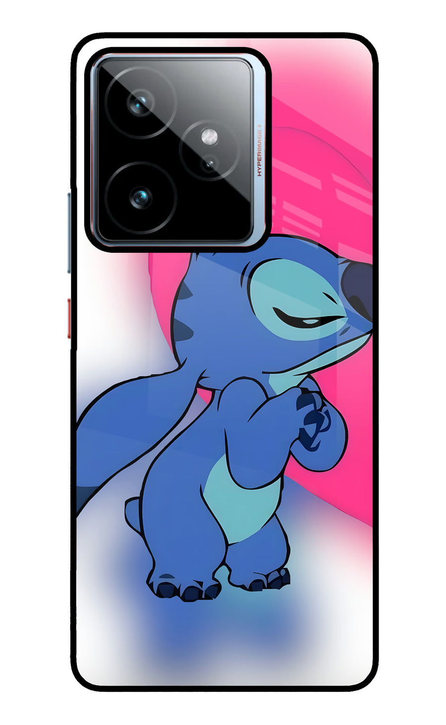 Stitch Hug Realme GT 7 Back Cover, Metal case