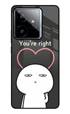 You're Right Realme GT 7 Metal Case Back Cover by Casekaro