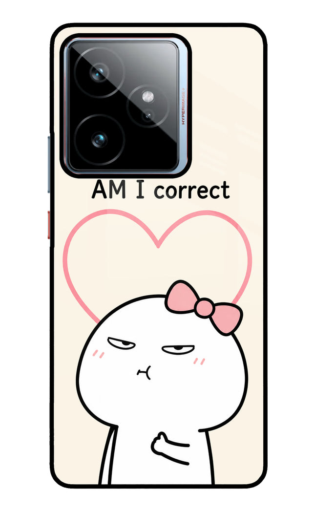 Always Right Realme GT 7 Metal Case Back Cover by Casekaro