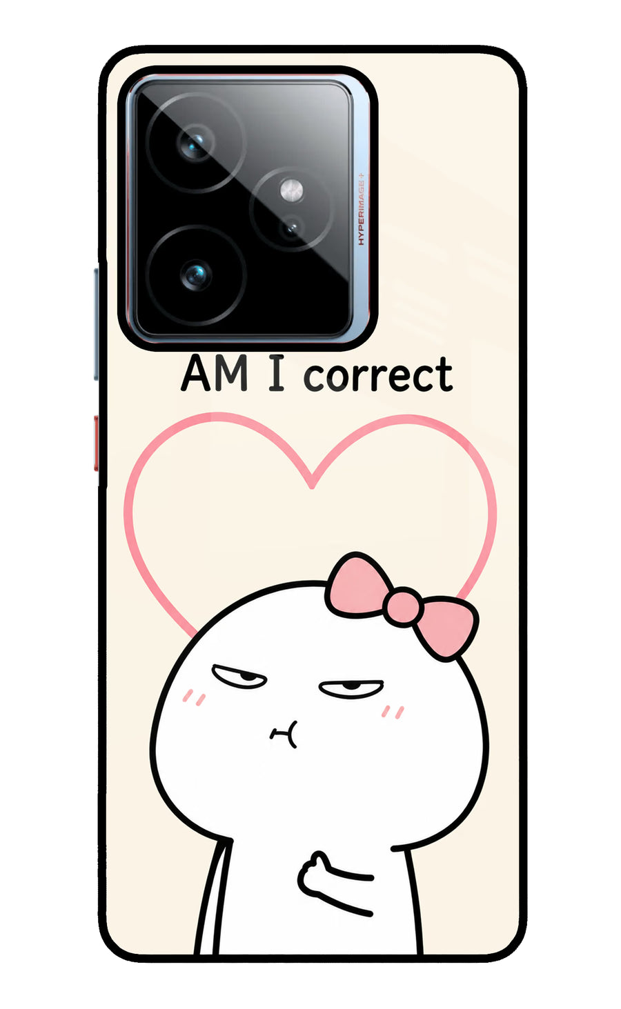 Always Right Realme GT 7 Back Cover, Metal case