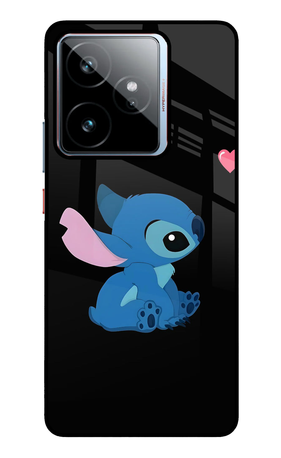 Stitch Crush Realme GT 7 Back Cover, Metal case