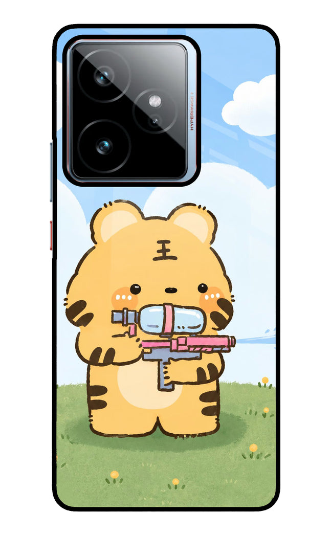 Tiger Treat Realme GT 7 Metal Case Back Cover by Casekaro