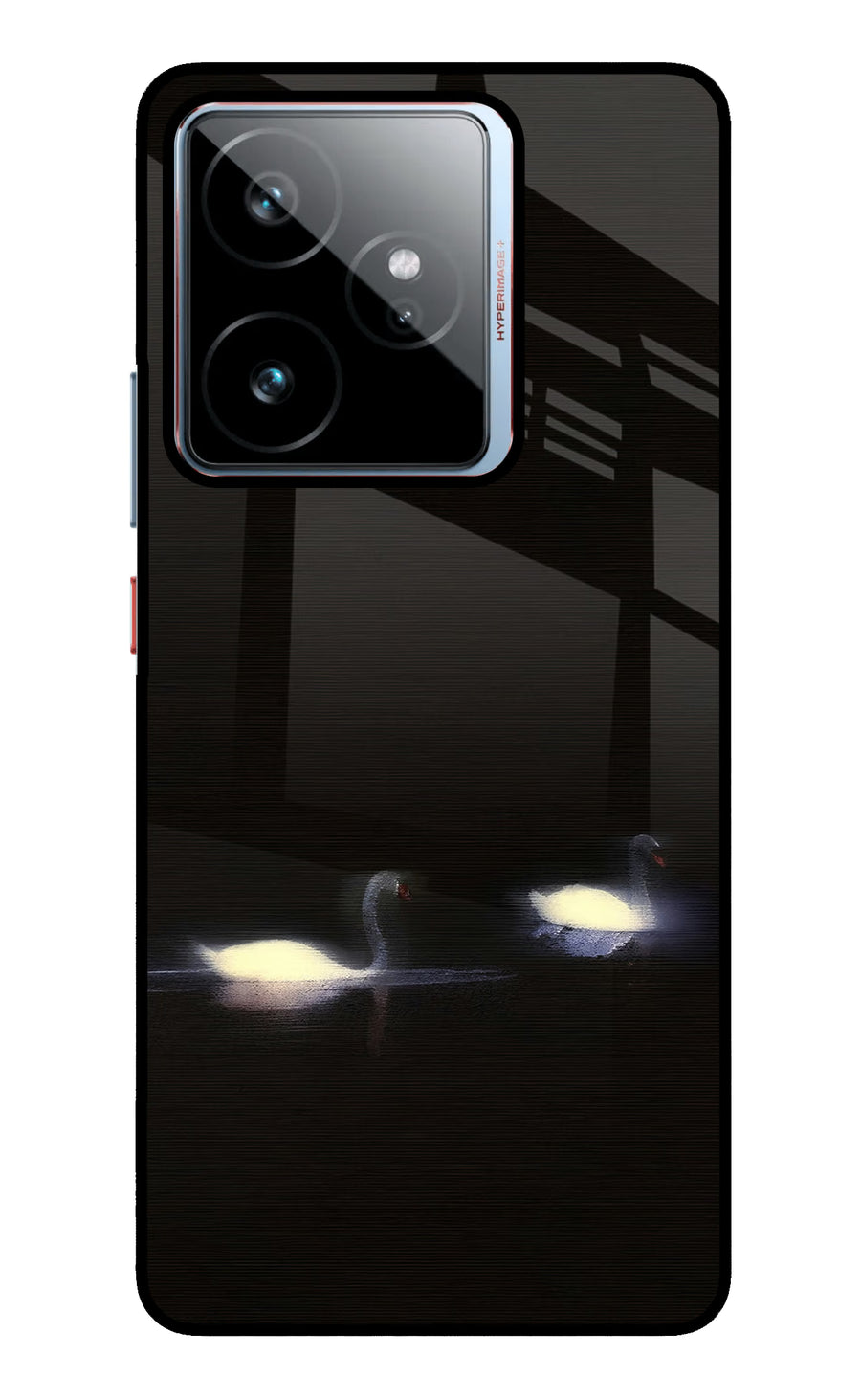 Silent Swans Realme GT 7 Back Cover, Metal case