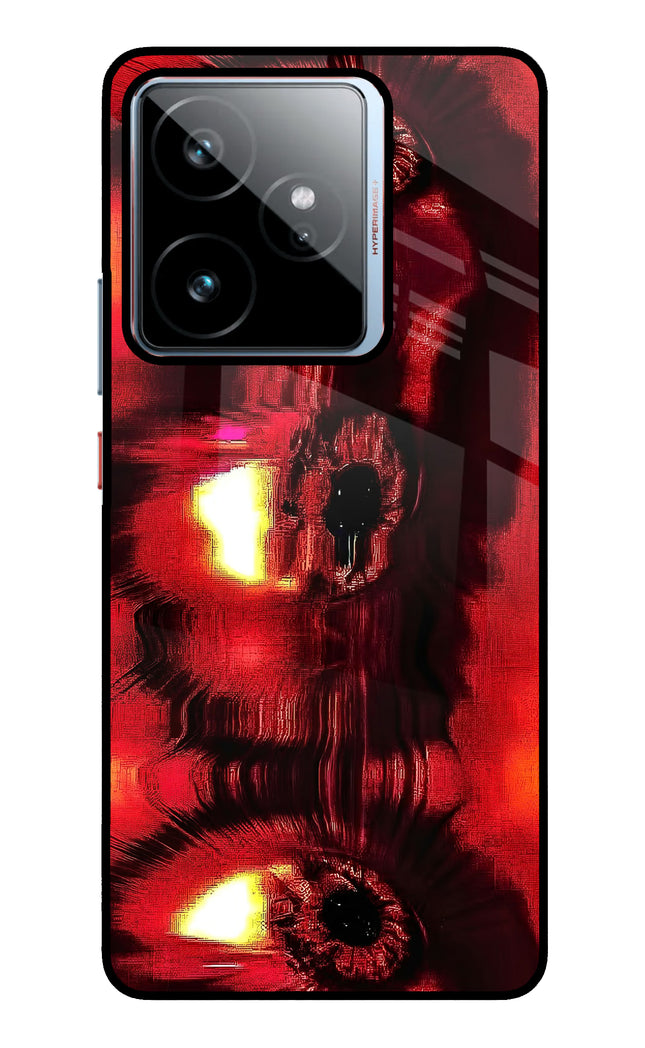 Fire Eye Realme GT 7 Metal Case Back Cover by Casekaro