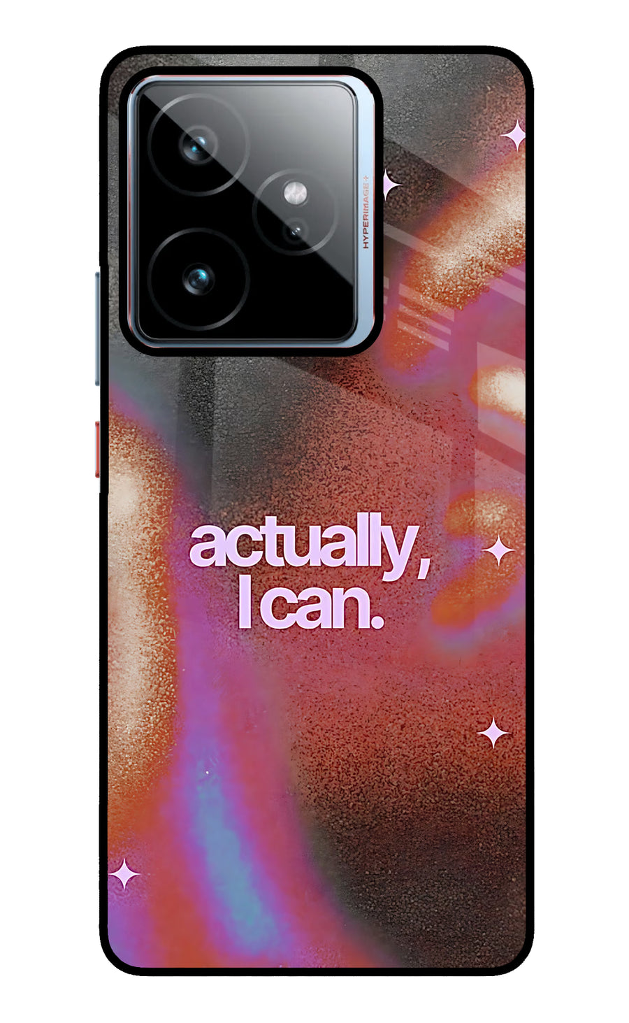 Pink Aura Realme GT 7 Back Cover, Metal case