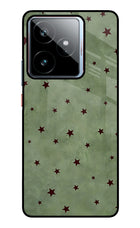 Green Stars Realme GT 7 Metal Case Back Cover by Casekaro