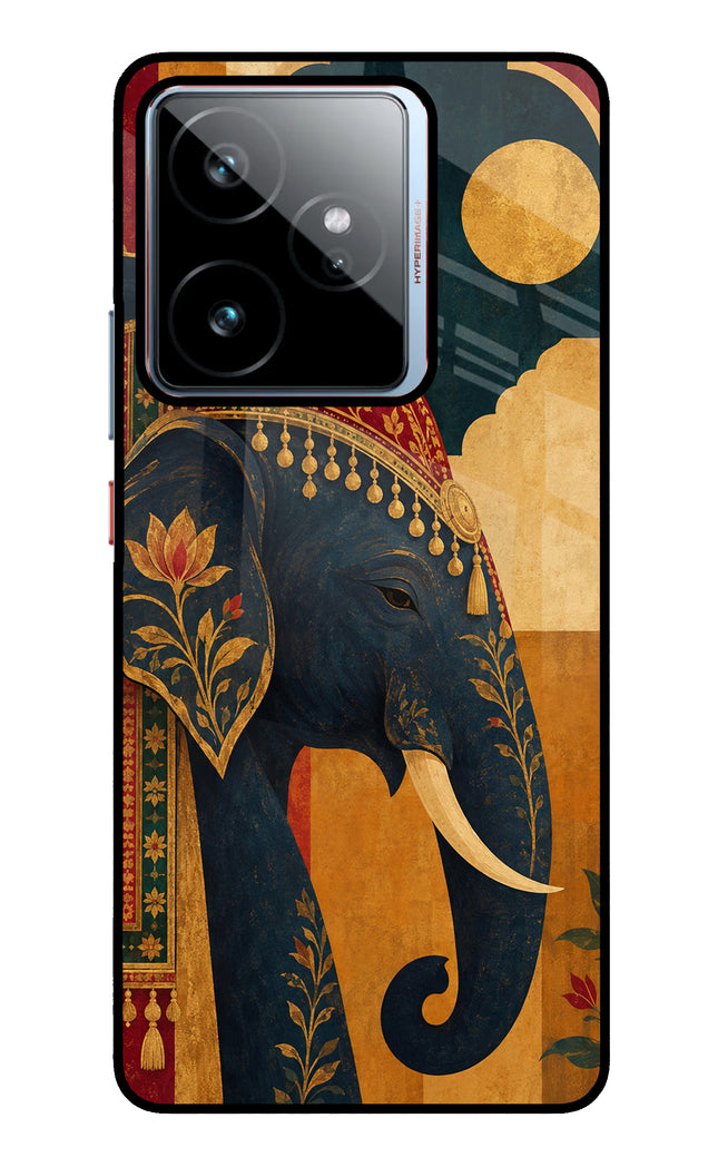 Royal Elephant Realme GT 7 Metal Case Back Cover by Casekaro