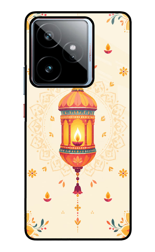 Golden Lantern Realme GT 7 Metal Case Back Cover by Casekaro