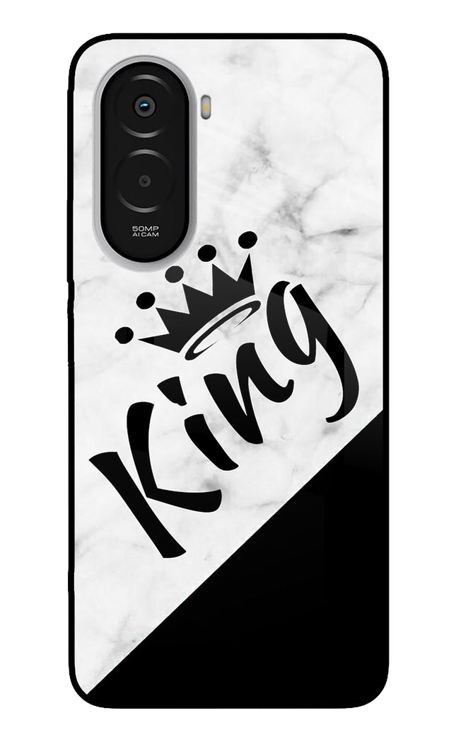 King Poco M7 Plus 5G Metal Case Back Cover by Casekaro