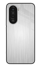 Wooden Grey Texture Poco M7 Plus 5G Metal Case Back Cover by Casekaro