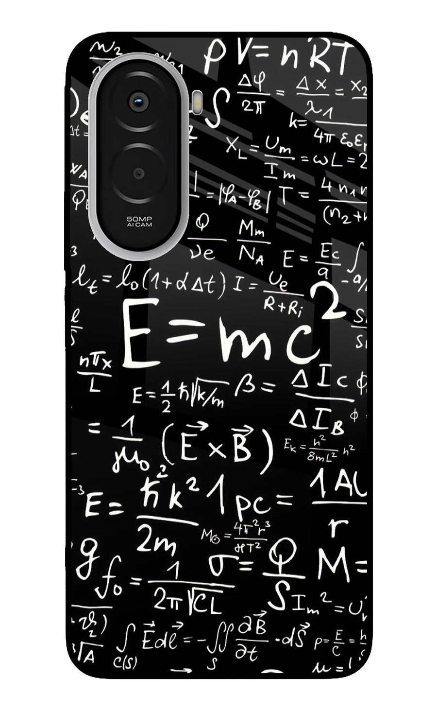 Physics Formula Poco M7 Plus 5G Back Cover, Metal case