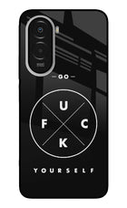 Go Fuck Yourself Poco M7 Plus 5G Metal Case Back Cover by Casekaro