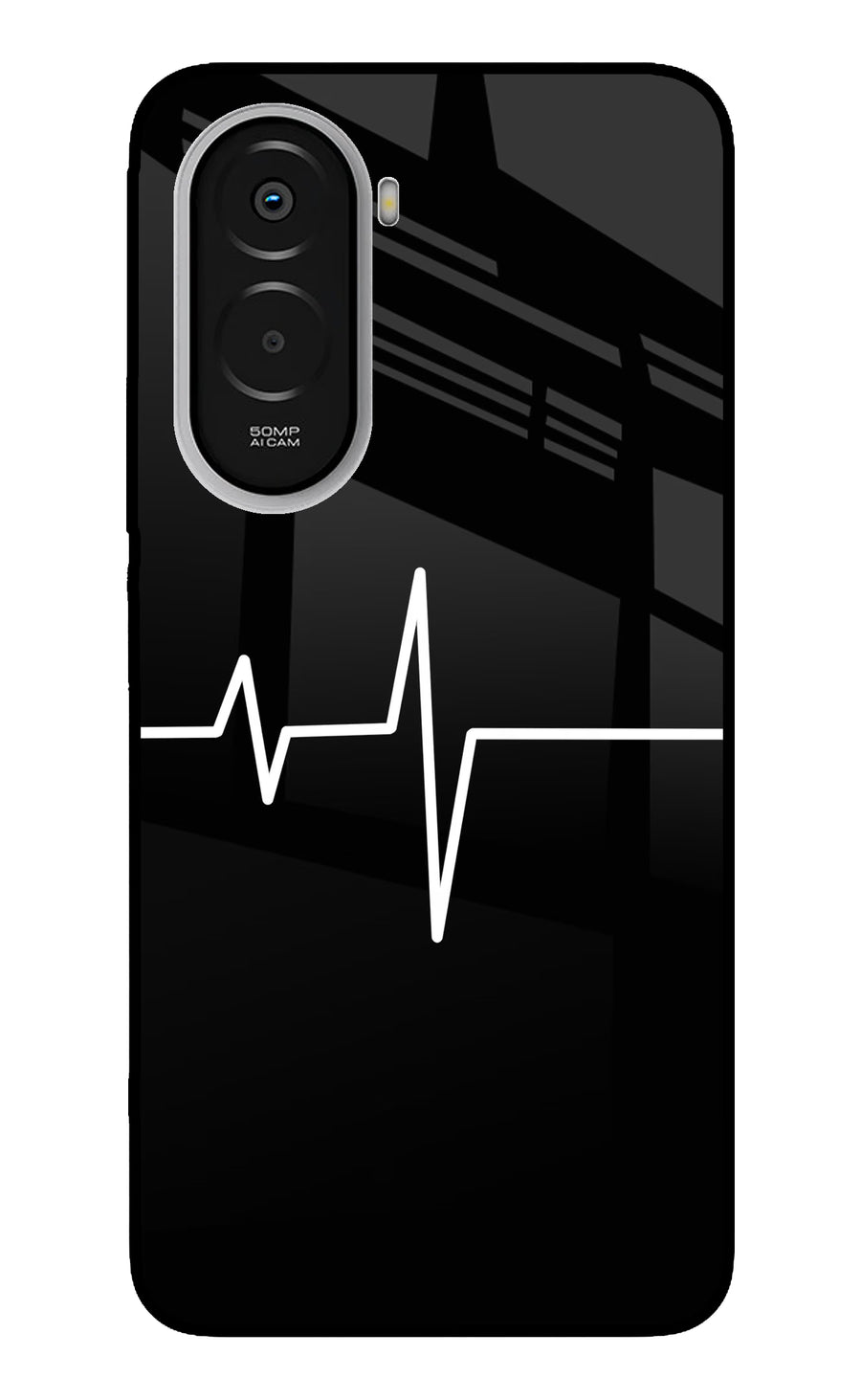 Heart Beats Poco M7 Plus 5G Back Cover, Metal case