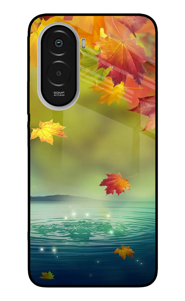 Flowers Poco M7 Plus 5G Metal Case Back Cover by Casekaro