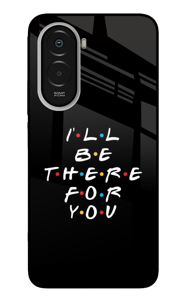I'll Be There For You Poco M7 Plus 5G Metal Case Back Cover by Casekaro