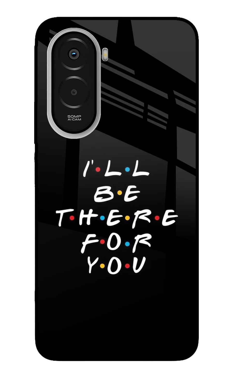 I'll Be There For You Poco M7 Plus 5G Back Cover, Metal case