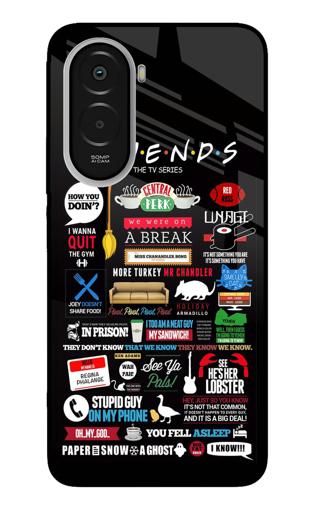 FRIENDS Poco M7 Plus 5G Metal Case Back Cover by Casekaro