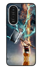Thor Hammer Mjolnir Poco M7 Plus 5G Metal Case Back Cover by Casekaro