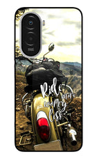 Ride More Worry Less Poco M7 Plus 5G Metal Case Back Cover by Casekaro
