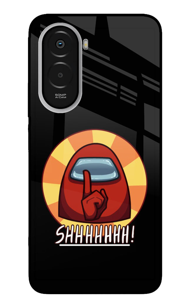 Among Us Shhh! Poco M7 Plus 5G Metal Case Back Cover by Casekaro