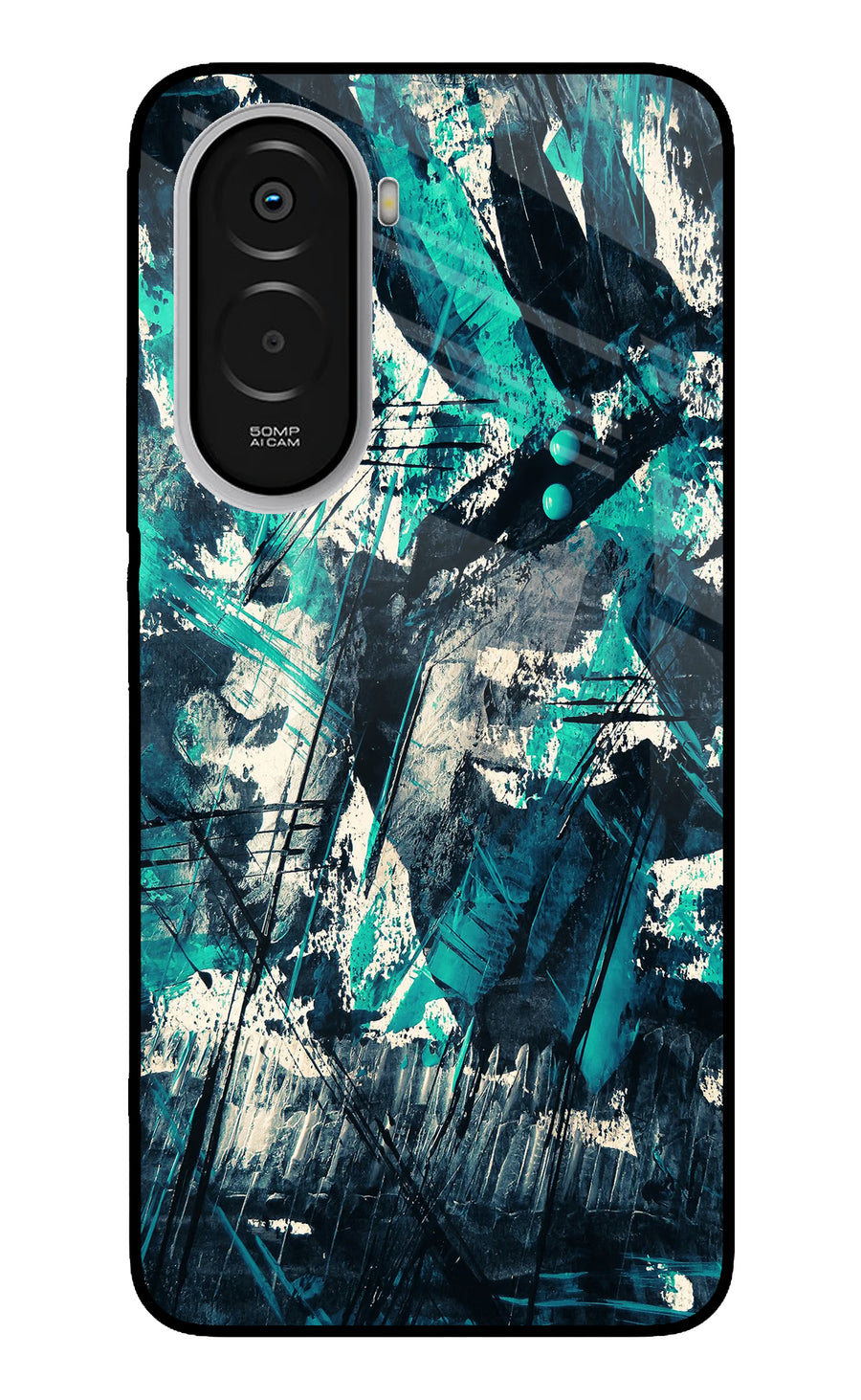 Artwork Poco M7 Plus 5G Back Cover, Metal case