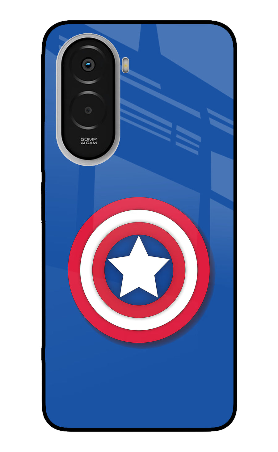 Shield Poco M7 Plus 5G Back Cover, Metal case