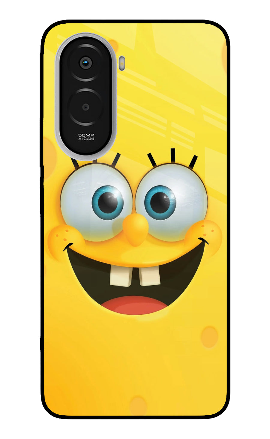 Sponge 1 Poco M7 Plus 5G Back Cover, Metal case