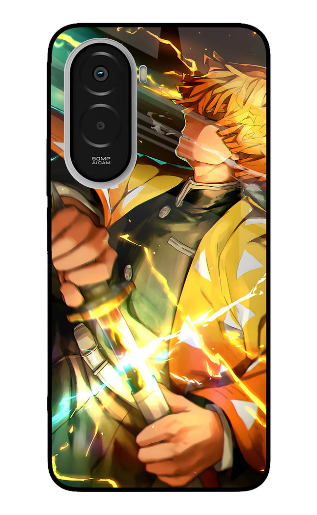 Demon Slayer Poco M7 Plus 5G Metal Case Back Cover by Casekaro